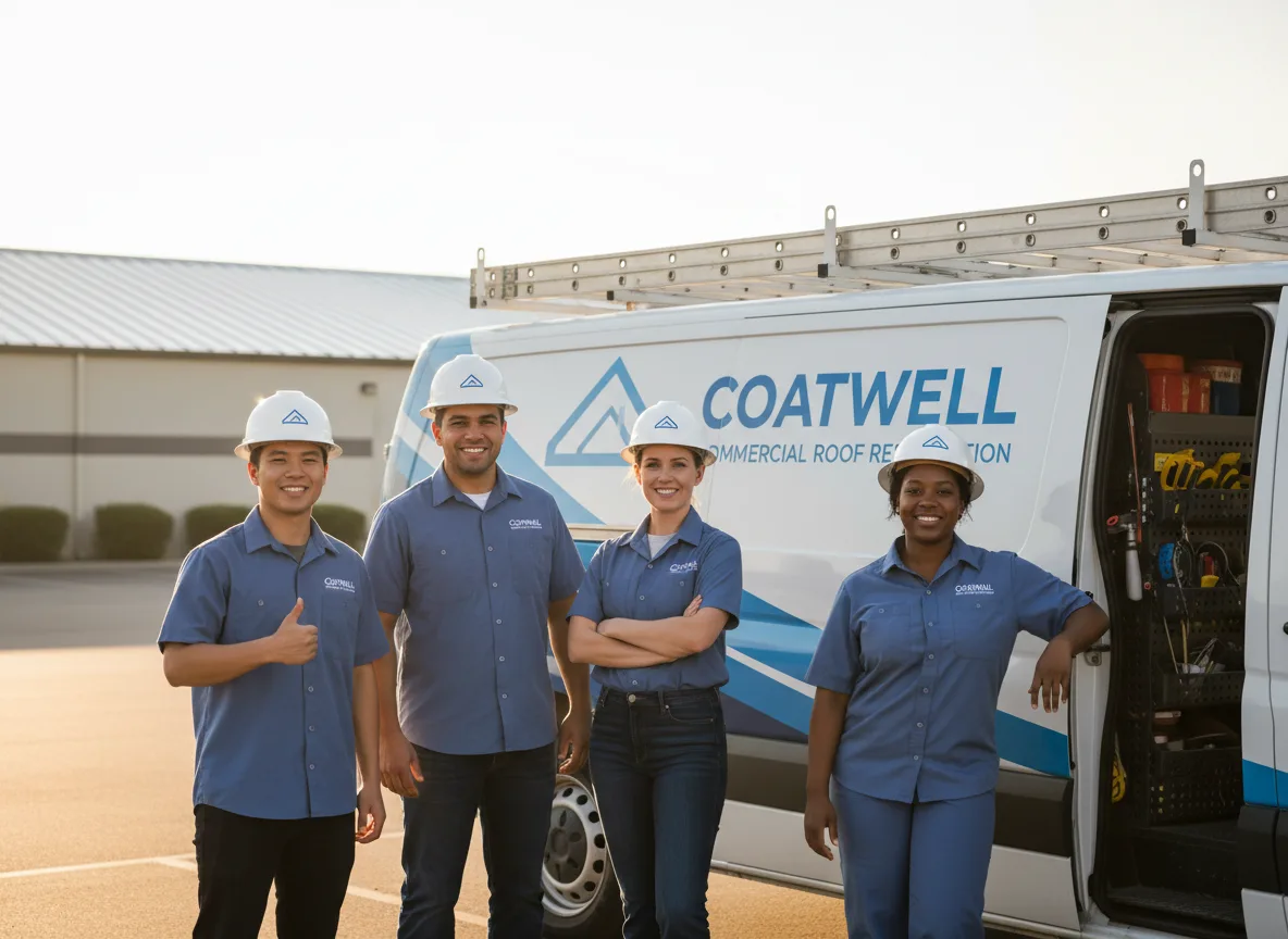 Commercial roof coating company in Lyman, UT